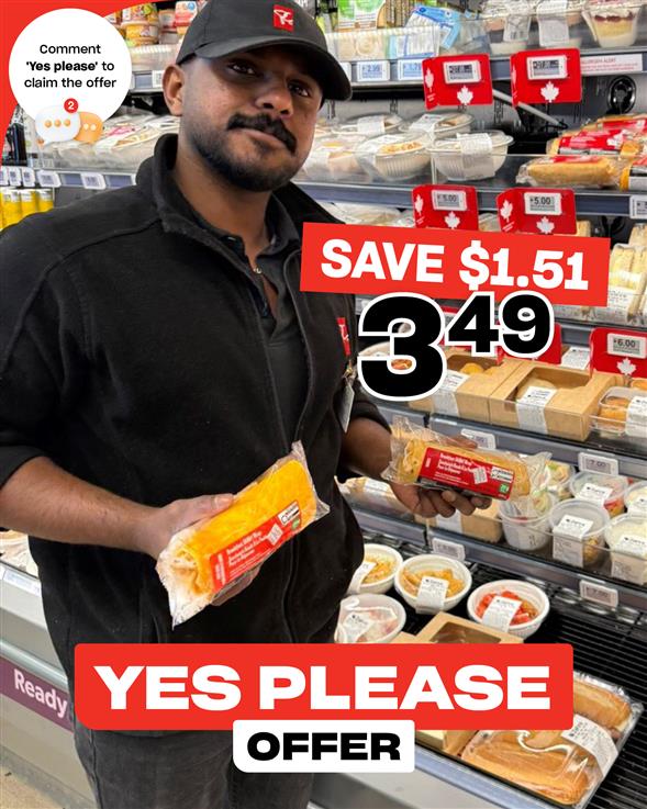 Meat Lover's or Chorizo Breakfast Wraps