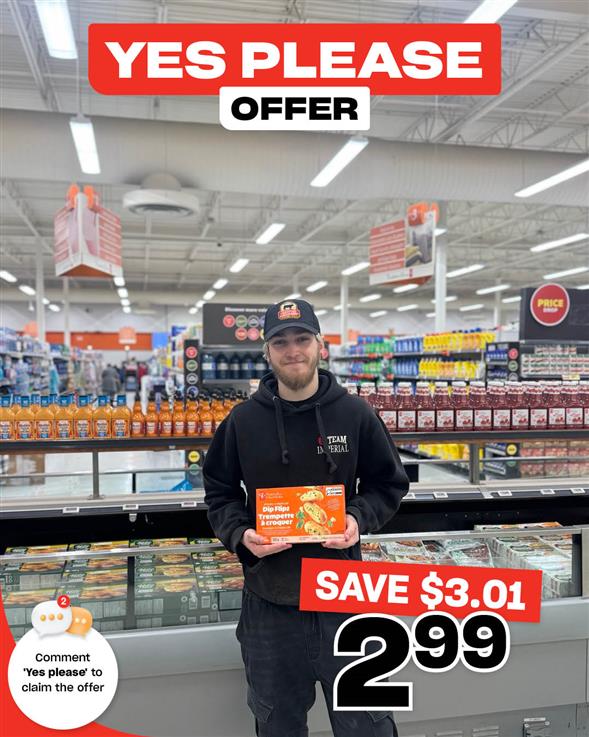 PC Spinach & Parmesan Dip Flips