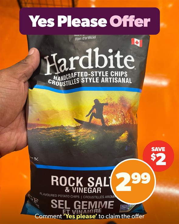 Hardbite Handcrafted - style chips