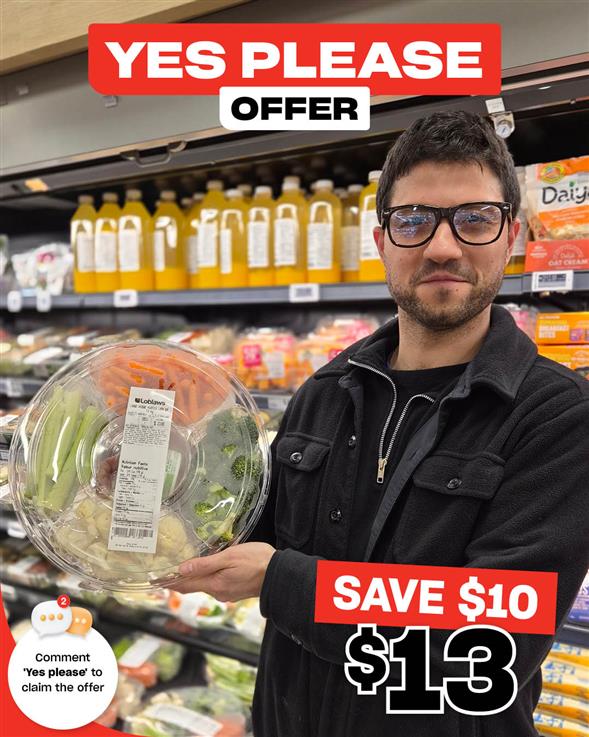 Large Vegetable Platter 1.3Kg