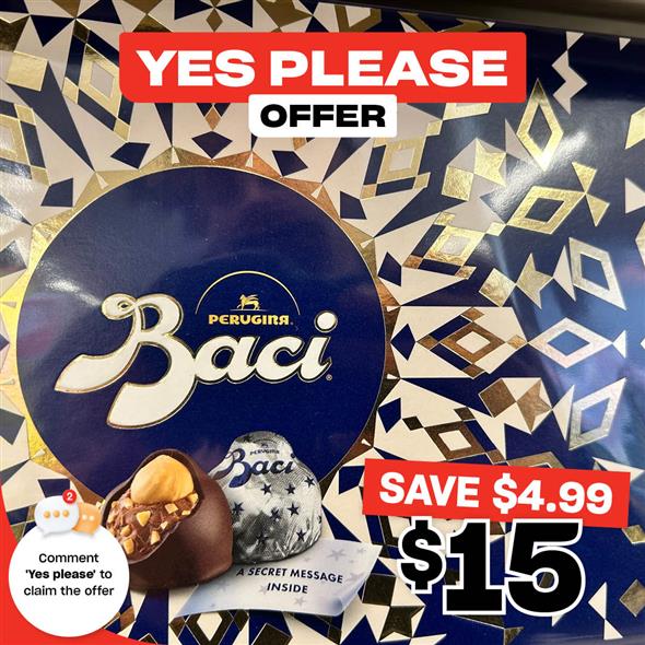 Perugina Baci Dark Chocolate 150G