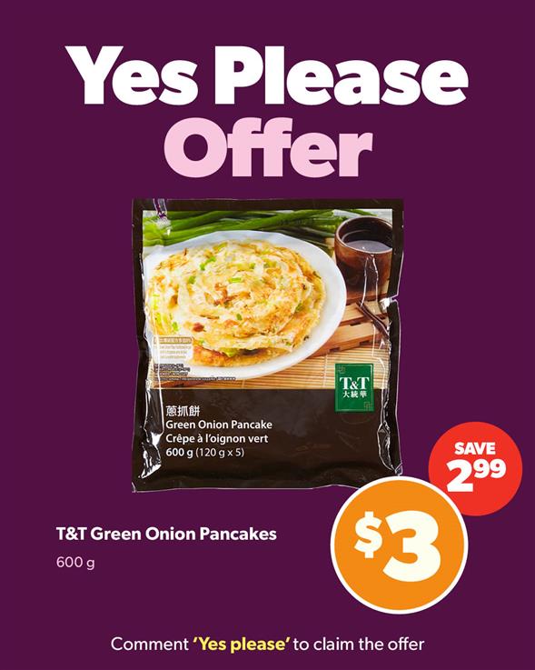 T&T Green Onion Pancakes