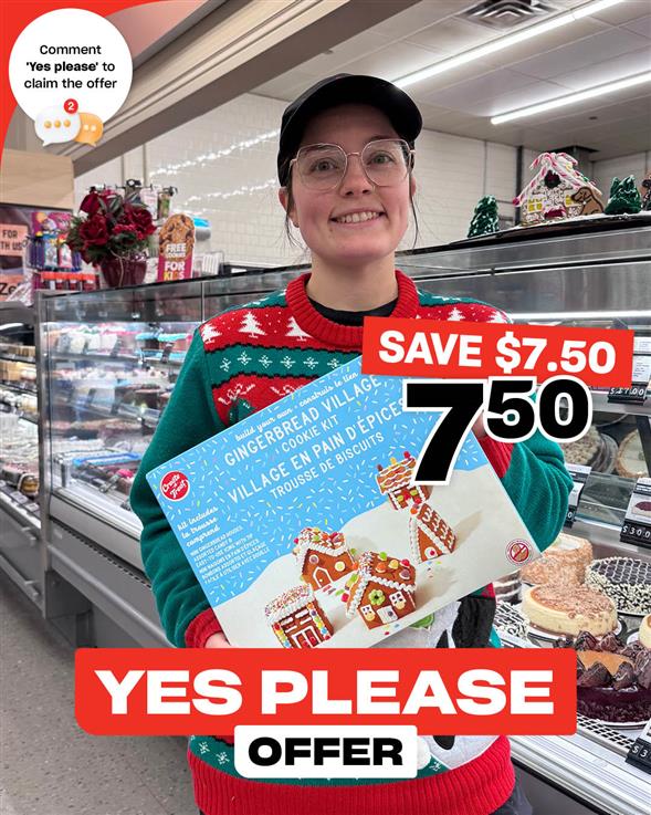 Gingerbread Village Cookie Kit