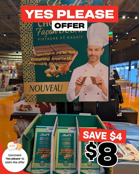 LINDT CHOCOLATE MILK DUBAI STY