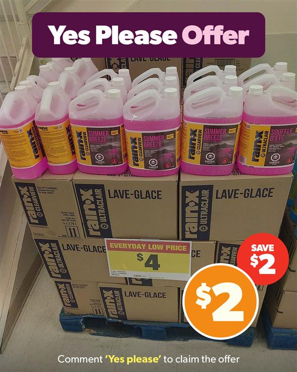 RainX Summer Breeze Wiper Fluid