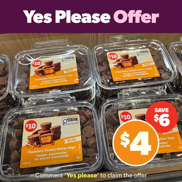 Chocolatety peanut butter cups