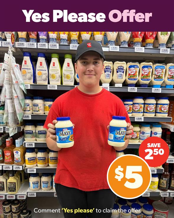 Kraft Real Mayonnaise 890ml