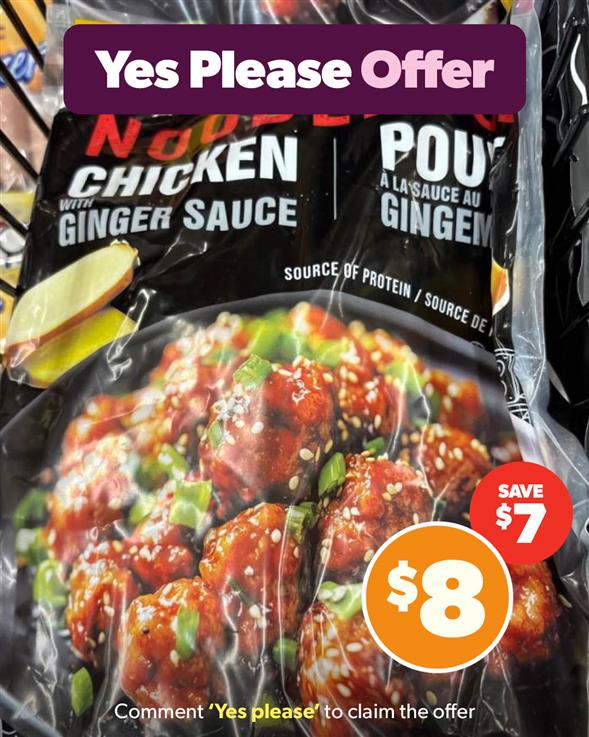 Noodlebox Chicken with Ginger Sauce