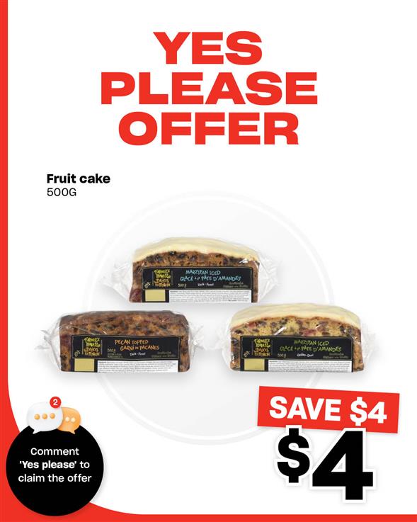 Fruit Cake Yes Please