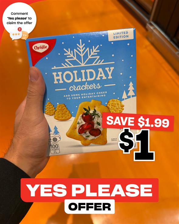 Christie Holiday Crackers