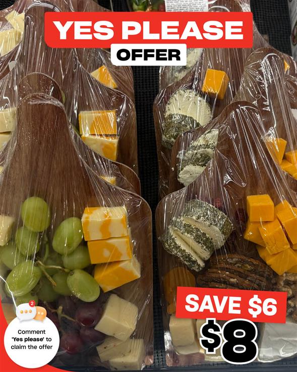 Cheese and Grape Tray