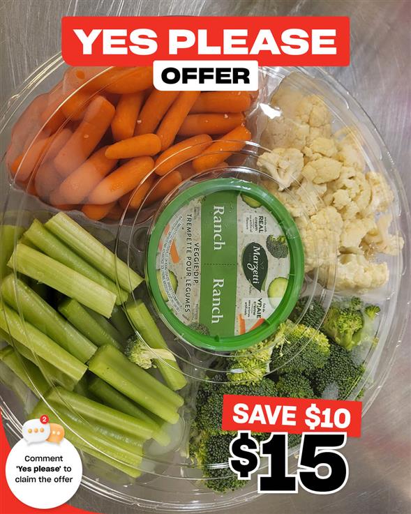 Large Vegetable Platter