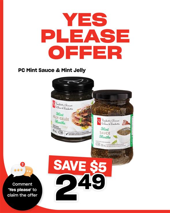PC Mint Sauce & Mint Jelly