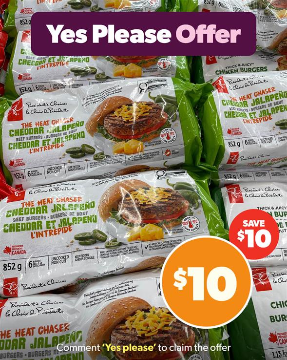 Cheddar jalapeño beef burgers