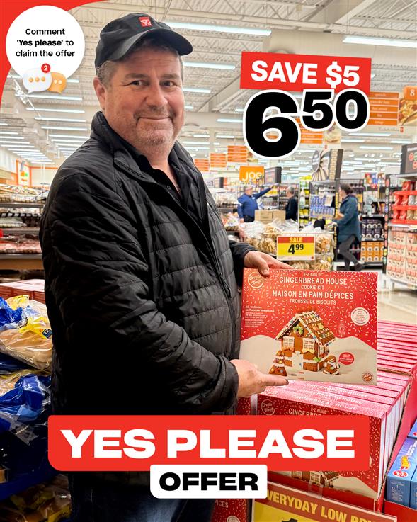 Gingerbread House Cookie Kit