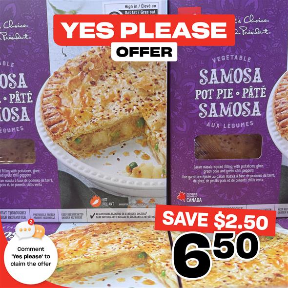 Vegetable Samosa Pot Pie