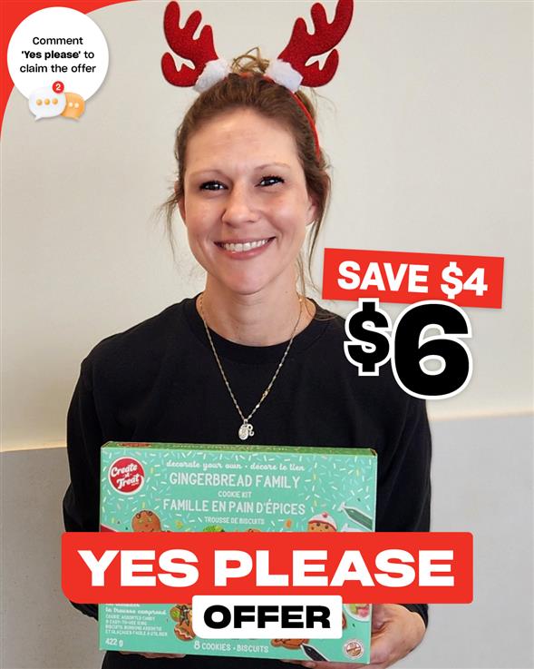 Gingerbread Family Cookie Kit