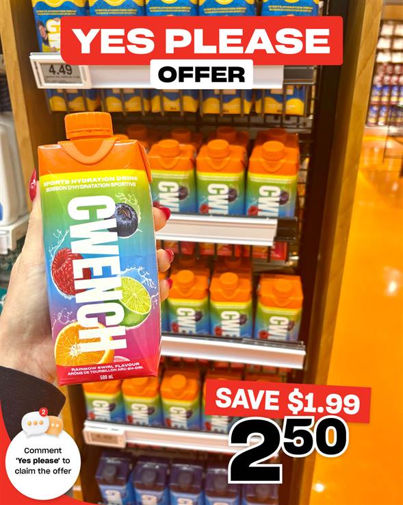 Hydrate with CWENCH!