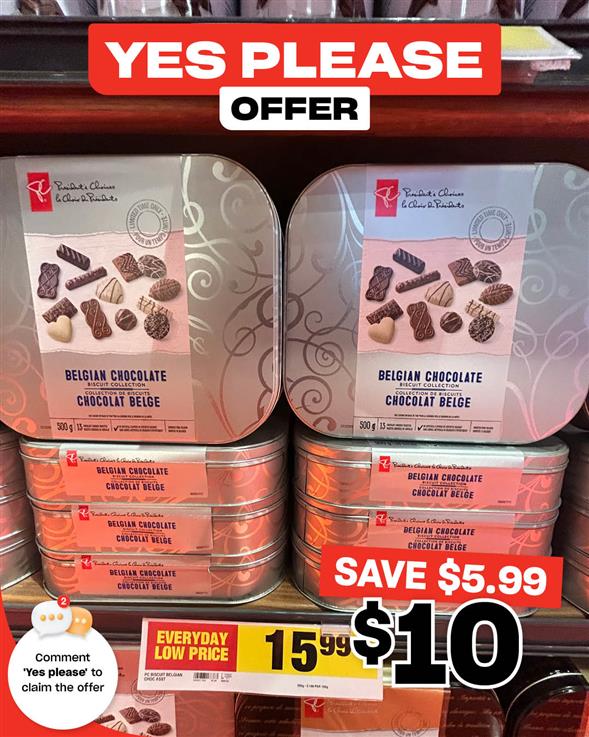 PC Belgian Chocolate Biscuit Collection