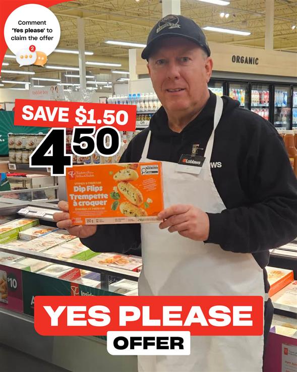 PC Spinach & Parmesan Dip Flips