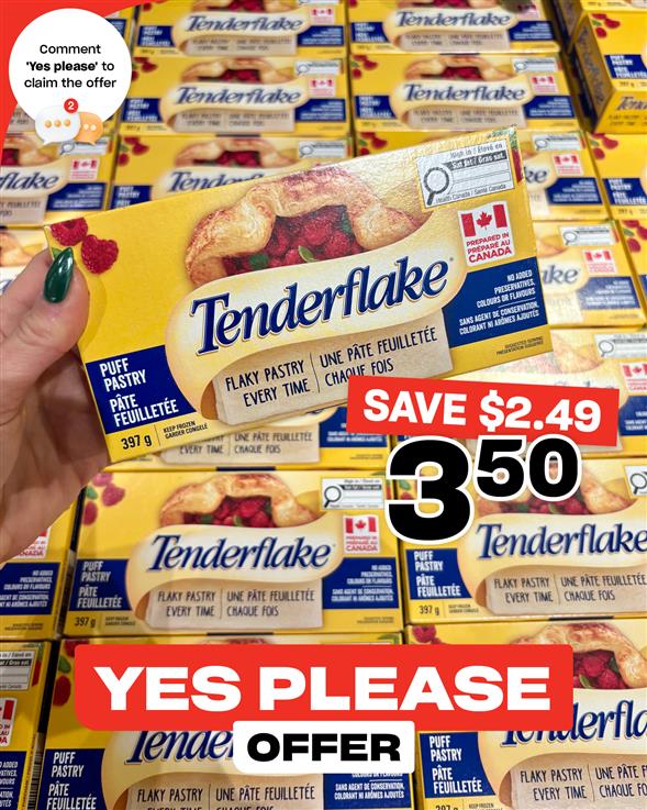 Tenderfkale Puff Pastry