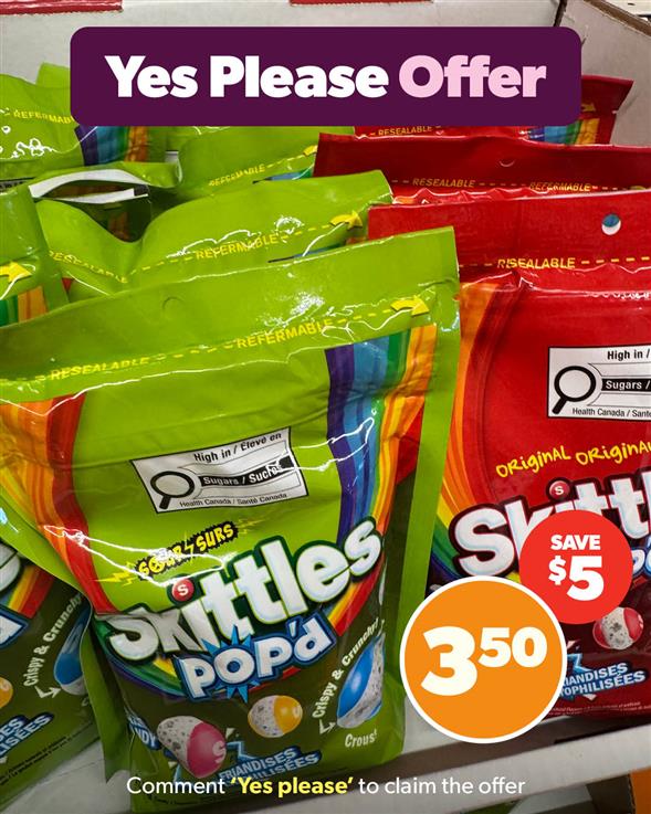 Skittles POP'D
