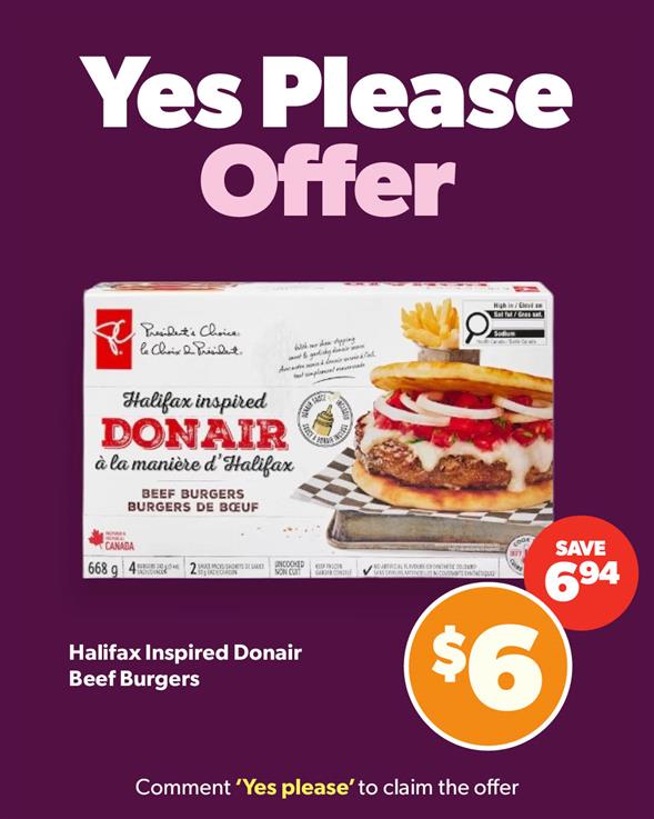 Halifax Inspired Donair Beef Burgers