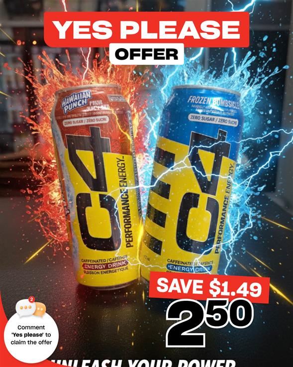 C4 Energy Drinks