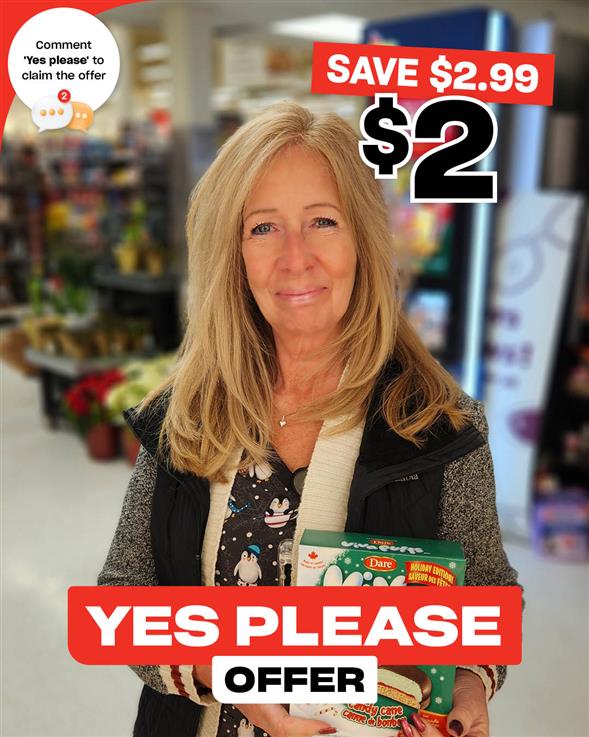 Viva Puffs Candy Cane