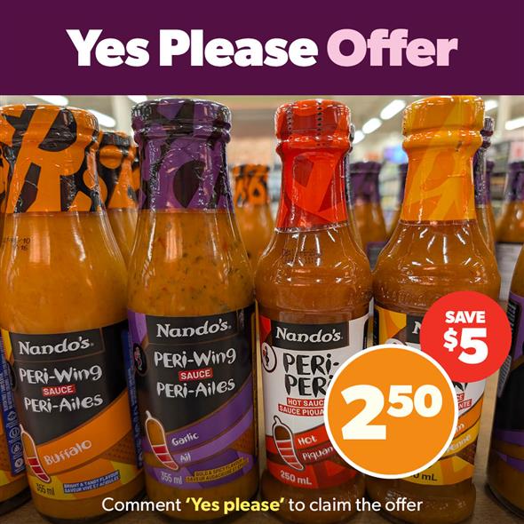 Nando's wing sauce