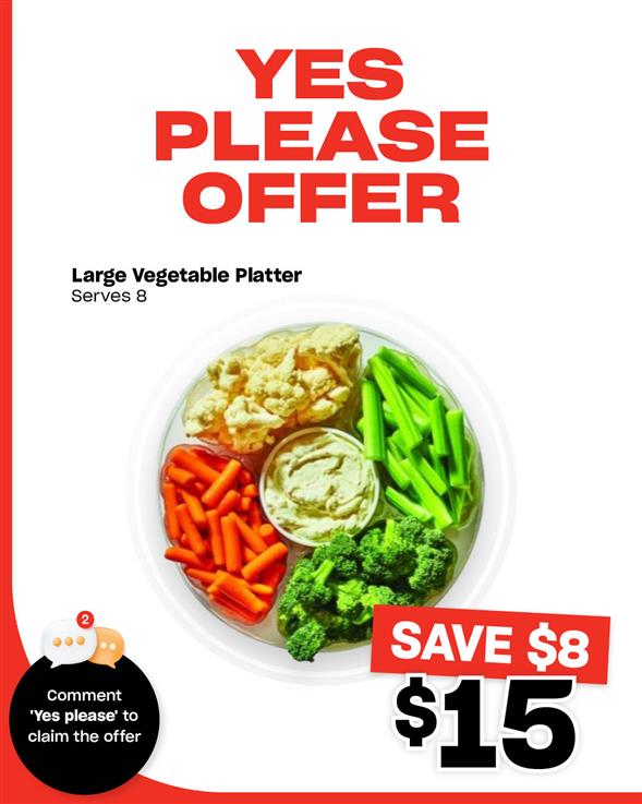 Large Vegetable Platter