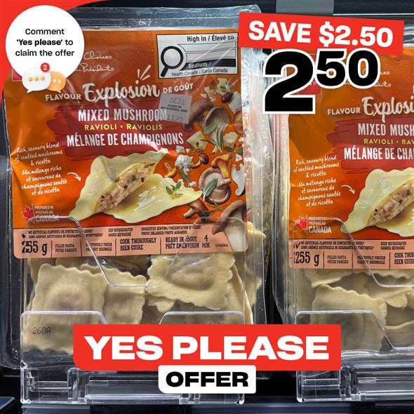 PC Tortolini and Ravioli 255G