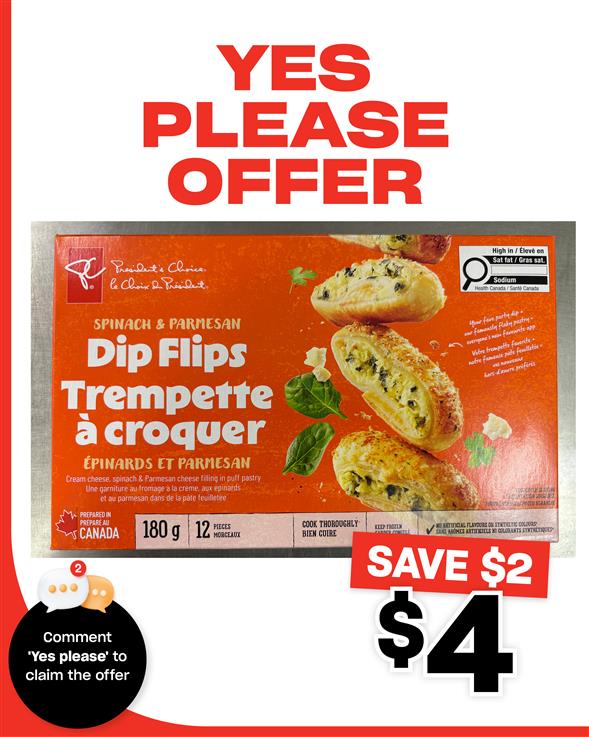 Spinach and Parm Dippers