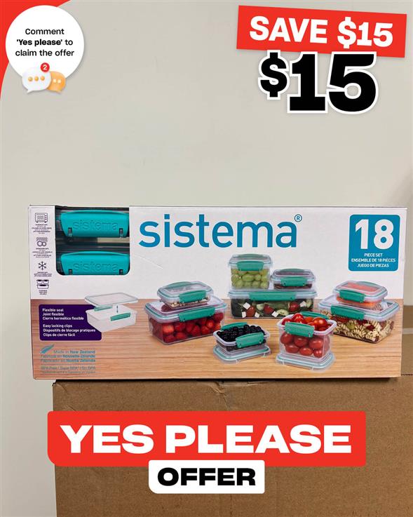 Sistema 18 Pcs Set