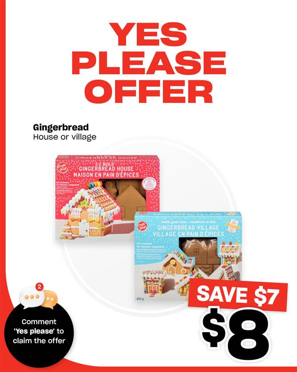 Gingerbread Yes Please