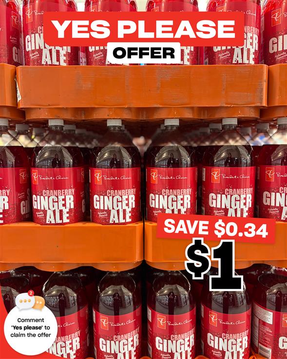 Pc Cranberry Gingersle 2L