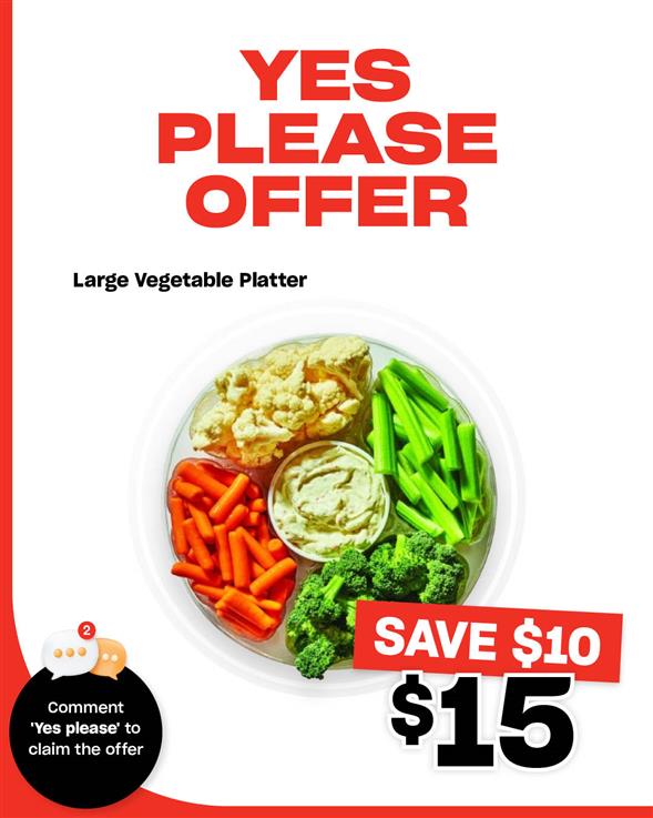 Large Vegetable Platter