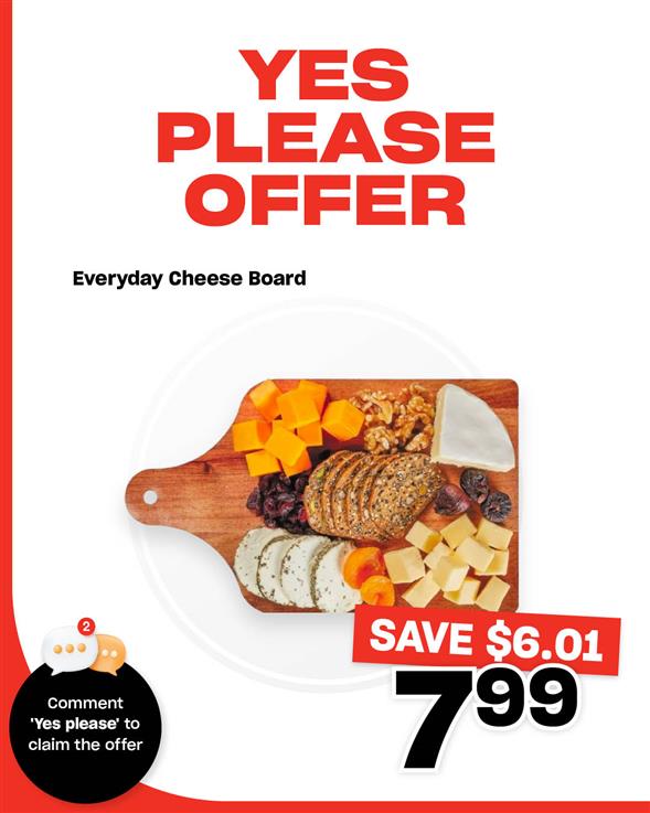 Everyday Cheese Board