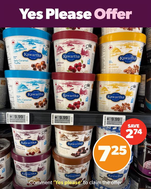 Kawartha ice cream