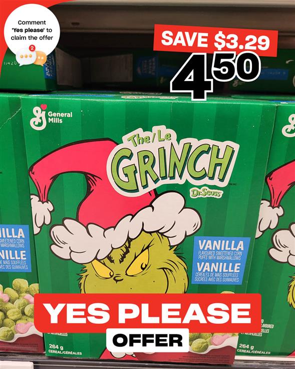 Grinch Cereal