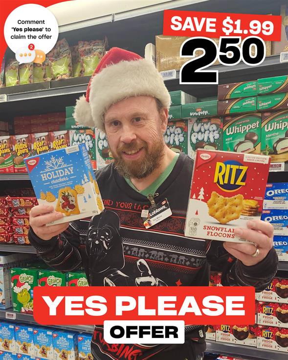 Christie Ritz ❄️ Snowflake or Holiday Crackers