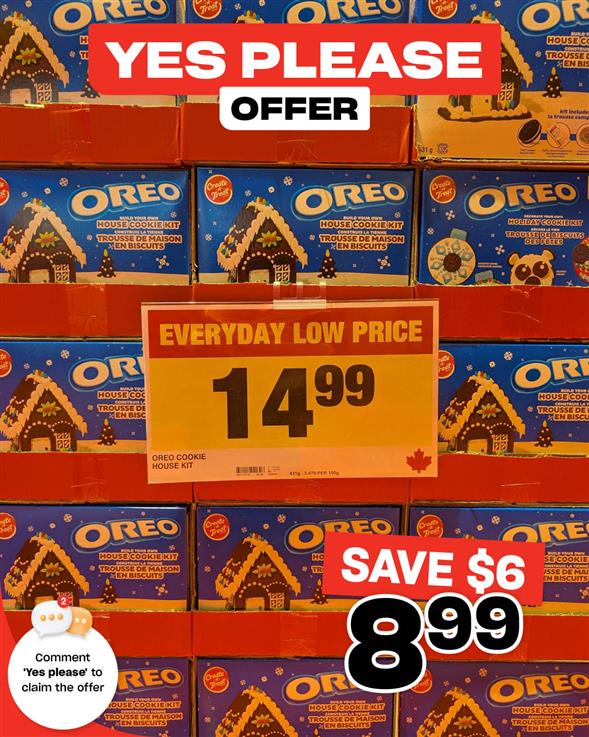 Oreo Cookie House Kit