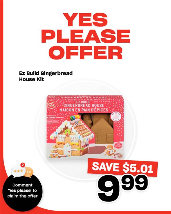 Creat A Treat Gingerbread House Kit