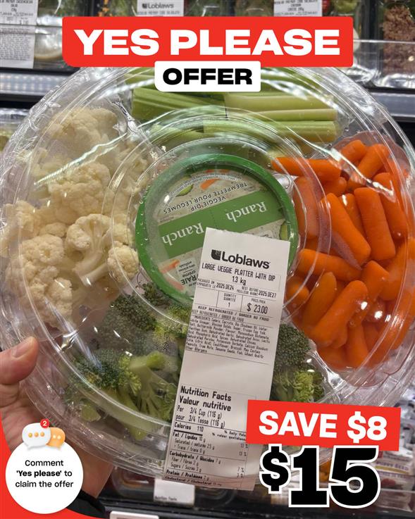 Large Vegetable Platter