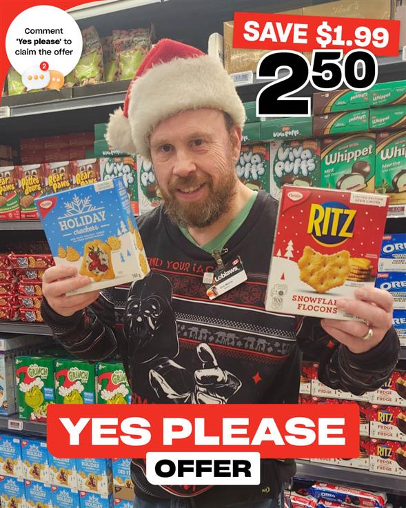 Christie Ritz ❄️ Snowflake or Holiday Crackers