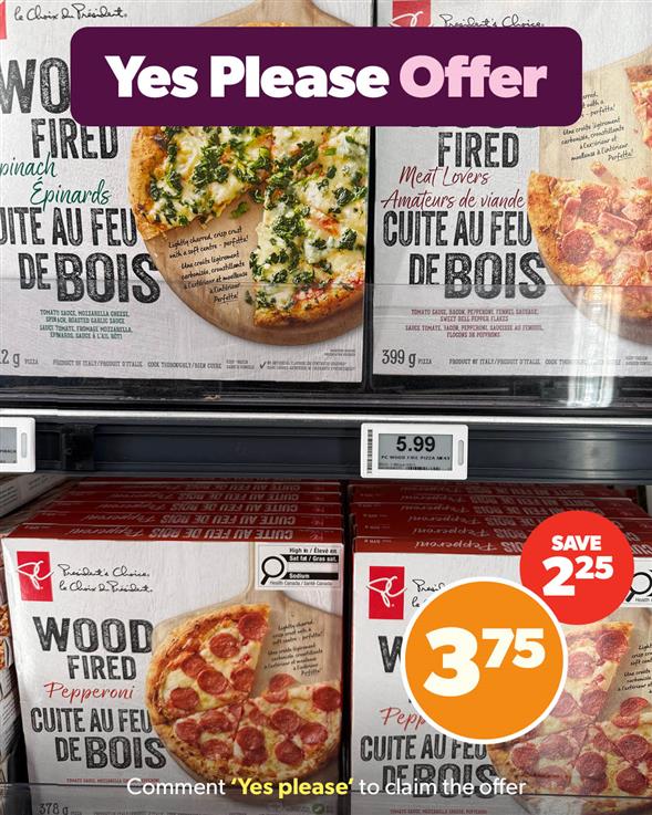 PC wood fired pizza
