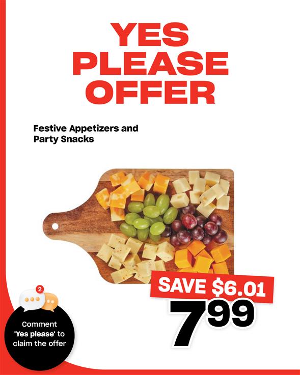 Festive Appetizers and Party Snacks