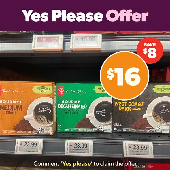 Pc GOURMET MEDIUM ROAST COFFE PODS