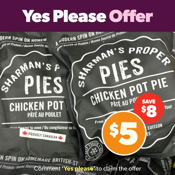 Sharman Pot Pies