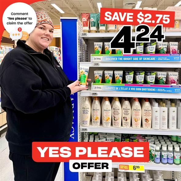 St. Ives Scrubs and Toners